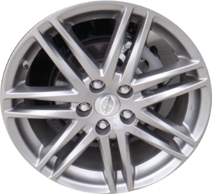 Scion tC 2011-2013 powder coat grey 18x7.5 aluminum wheels or rims. Hollander part number ALY69599U35, OEM part number 4261121240.