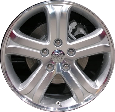 Chrysler Pacifica 2004-2008 silver machined 19x7.5 aluminum wheels or rims. Hollander part number ALY2369, OEM part number Not Yet Known.