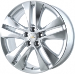 ALY5477U20.LS09 Chevrolet Cruze, Sonic Wheel/Rim Hyper Silver #13254959