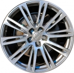 ALY58884 Audi A7 Wheel/Rim Grey Machined #4H0601025AE