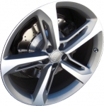 ALY58939U35 Audi RS7 Wheel/Rim Grey Machined #4G8601025AM