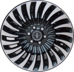 ALY10179 Lincoln Navigator Wheel/Rim Black Machined #JL7Z1007C