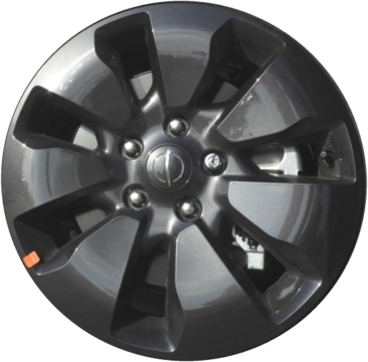 Chrysler Pacifica 2019-2020 powder coat charcoal 18x7.5 aluminum wheels or rims. Hollander part number ALY2595U30/2648, OEM part number 5SQ16RNWAB.