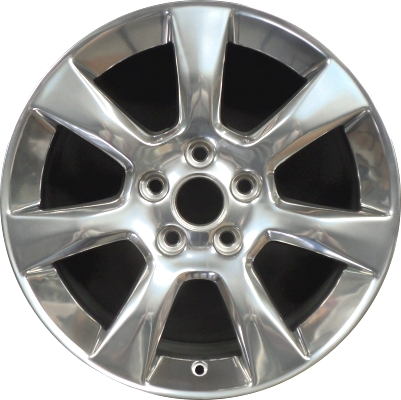 Cadillac ATS 2013-2016 polished 17x8 aluminum wheels or rims. Hollander part number ALY4702U80/4703, OEM part number 22921892.