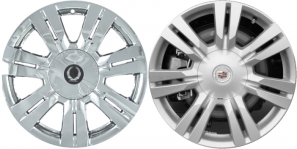 IMP-357X Cadillac SRX Chrome Wheel Skins (Hubcaps/Wheelcovers) 18 Inch Set