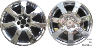 IMP-4666HH Cadillac SRX Replacement Chrome Clad Wheel Cover 20 Inch Single