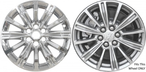 IMP-402X/8017PC Cadillac XT5 Chrome Wheel Skins (Hubcaps/Wheelcovers) 18 Inch Set