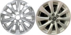 IMP-448X/7522PC Toyota Camry Chrome Wheel Skins (Hubcaps/Wheelcovers) 17 Inch Set