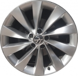ALY69890U20 Volkswagen CC Wheel/Rim Silver Painted #3C8601025D3AJ