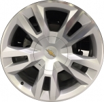 ALY5821U10/5620 Chevrolet Suburban, Tahoe Wheel/Rim Silver Machined #23217242
