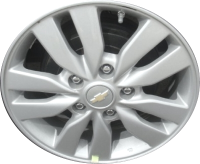 Chevrolet City Express 2015-2018, NV200 2013-2021 powder coat silver 15x5.5 aluminum wheels or rims. Hollander part number 62708/8112, OEM part number 403004AJ0A, 403003LN0A, 19317622.