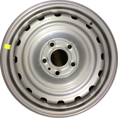 Chevrolet City Express 2015-2018, NV200 2013-2021 powder coat silver 15x5.5 steel wheels or rims. Hollander part number STL62604U20/5708, OEM part number 403003LM0A, 19316550.