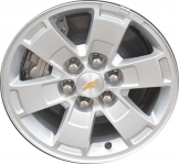 ALY5670 Chevrolet Colorado, GMC Canyon Wheel/Rim Silver #94775676