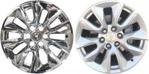 IMP-454X/2200PC Chevrolet Silverado 1500 Chrome Wheel Skins (Hubcaps/Wheelcovers) 20 Inch