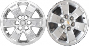 IMP-444X Chevrolet Colorado, GMC Canyon Chrome Wheel Skins (Hubcaps/Wheelcovers) 16 Inch Set