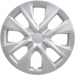 529s 15 Inch Aftermarket Silver Hubcaps/Wheel Covers Set