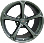 ALY5456U30/5464 Chevrolet Corvette Wheel/Rim Grey Painted #9597866