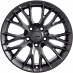 ALY5734U45 Chevrolet Corvette Z06 Wheel/Rim Black Painted #23288855