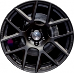 ALY2527HH Dodge Challenger, Charger Wheel/Rim Matte Black #5RN84MALAC