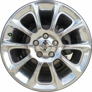 Dodge Dart 2013-2016 polished 17x7.5 aluminum wheels or rims. Hollander part number ALY2482A80/2446, OEM part number Not Yet Known.