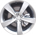 ALY2479U20.LS09 Dodge Dart Wheel/Rim Light Fine Silver #1TH59TRMAA