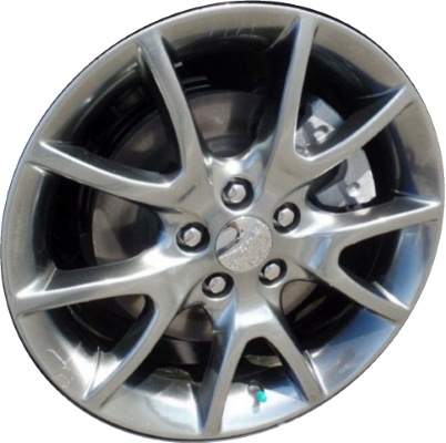 Dodge Dart 2013-2016 powder coat smoked hyper 17x7.5 aluminum wheels or rims. Hollander part number ALY2445U79/2481, OEM part number Not Yet Known.