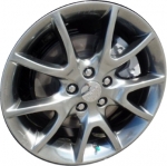 ALY2445U79/2481 Dodge Dart Wheel/Rim Smoked Hyper Silver #1TH58TRMAB