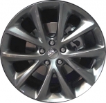 ALY2496U79 Dodge Durango Wheel/Rim Dark Hyper #1XC17JXYAA
