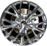 ALY9129U80/2589 Dodge Durango Wheel/Rim Polished #1XC19AAAAA