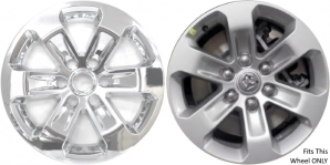 IMP-431X Dodge Ram 1500 Chrome Wheel Skins (Hubcaps/Wheelcovers) 18 Inch Set