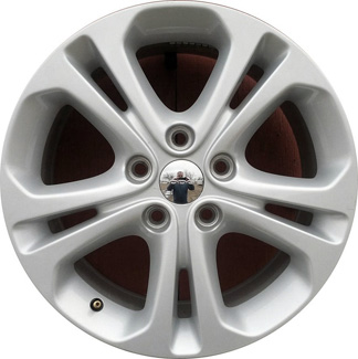 Dodge Durango 2011-2013 powder coat silver 18x8 aluminum wheels or rims. Hollander part number ALY2394, OEM part number Not Yet Known.