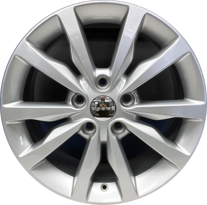 Dodge Durango 2014-2024 powder coat silver 18x8 aluminum wheels or rims. Hollander part number ALY2492U20, OEM part number 1XC16GSAAA, 1XC16GSAAB, 1XC16GSAAC, 1XC16GSAAD.
