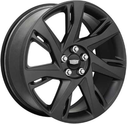 Cadillac ELR 2016 powder coat black 20x8.5 aluminum wheels or rims. Hollander part number ALY4758, OEM part number 23439967.
