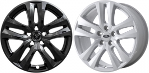 IMP-441BLK Ford Explorer Black Wheel Skins (Hubcaps/Wheelcovers) 18 Inch Set