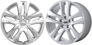 IMP-441X Ford Explorer Chrome Wheel Skins (Hubcaps/Wheelcovers) 18 Inch Set