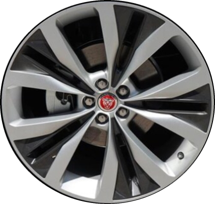Jaguar F-Pace 2017-2023 multiple finish options 22x9 aluminum wheels or rims. Hollander part number ALY59978U, OEM part number T4A3797, T4A8586, T4A3796.