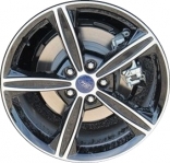 ALY3985U45 Ford Fusion Wheel/Rim Black Machined #FS7Z1007A