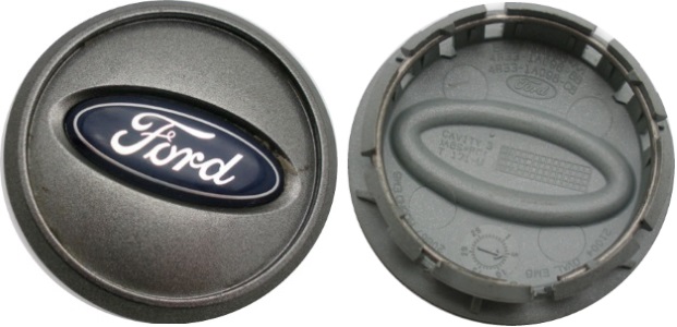 C3808 Ford Mustang OEM Charcoal Center Cap #BR331A096AA