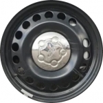 STL10203 Ford Fusion Police Responder Hybrid Wheel/Rim Steel Black #EM2Z1015D