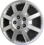 H1154 Buick Rendezvous, Terraza OEM Hubcap/Wheelcover 17 Inch #9595653