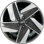 ALY70965 Hyundai NEXO Wheel/Rim Grey Machined #52905M5420