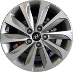 ALY70877U Hyundai Sonata Wheel/Rim Grey Machined #52910C2380