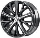ALY71834U30 Acura ILX Wheel/Rim Charcoal Machined #08W18TX6200