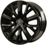 ALY71834U45/71862 Acura ILX Wheel/Rim Black Painted #08W18TX6200C