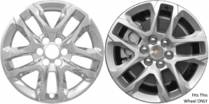 IMP-416XN/8018PC Chevrolet Traverse Chrome Wheel Skins (Hubcaps/Wheelcovers) 18 Inch Set