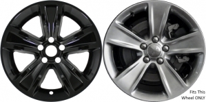 IMP-401BLK/8252GB Dodge Challenger, Charger Black Wheel Skins (Hubcaps/Wheelcovers) 18 Inch Set
