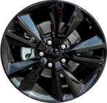 ALY2393U45 Dodge Durango Wheel/Rim Black Painted #68089126AA