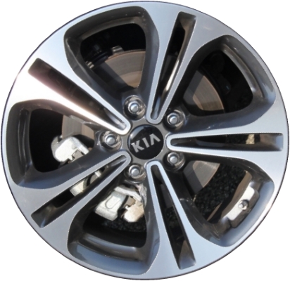 ALY74678U KIA Forte Wheel/Rim Charcoal Machined #52910A7450