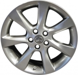 ALY74252U79 Lexus RX350, RX450H Wheel/Rim Smoked Hyper Silver #4261AOE070