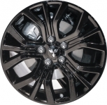 ALY10408U46 Mitsubishi Outlander, Sport Wheel/Rim Black Painted #4250F635